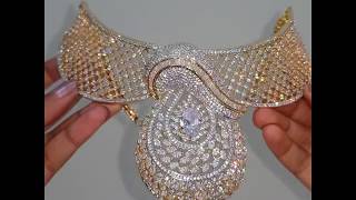 100% diamond replica bridal jewelry