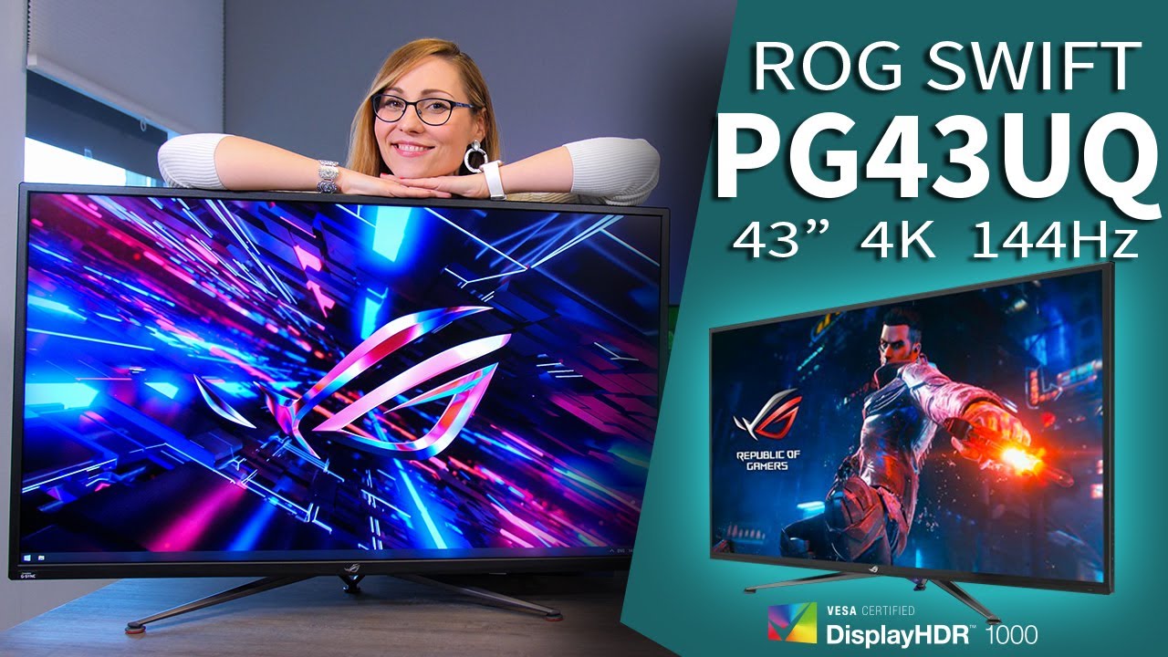 ASUS ROG Swift PG43UQ Review - A 4K, 144Hz, HDR 1000 Beast? 