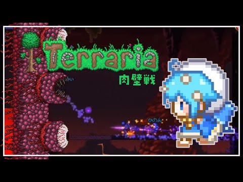 【Terraria】れっつらハードモード！壁と戦います