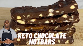 Keto Chocolate Nut Bars||Off Point Cooking screenshot 3