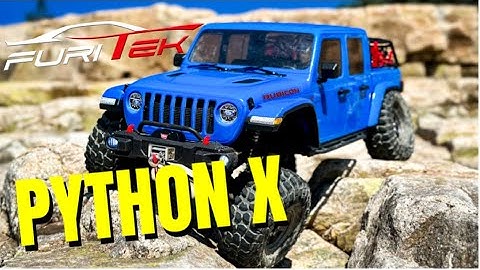 UNREAL Control!! NEW Furitek Python X ESC for 1/10 Rock Crawlers! Plus Perentie Brushless Motor!