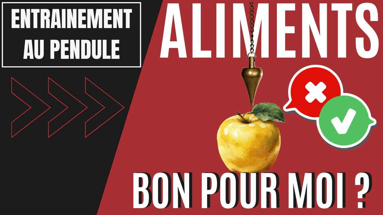 Utiliser le pendule pour savoir si un aliment est juste pour toi