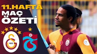 Galatasaray - Trabzonspor Maçı Süper Lig 11.Hafta 202526 - Maç Özeti