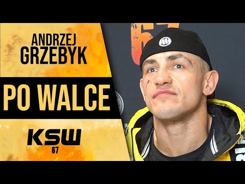 Andrzej Grzebyk po przegranej: "Wykoleiłem się na wadze, wykoleiłem się na walce"