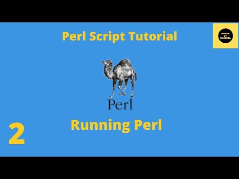 Running Perl Program - Perl Script Basics Tutorial - Part 2