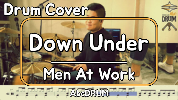 Down Under Drums version - Drums performance video thumbnail