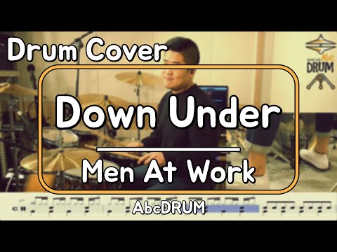 [Down Under]Men <strong>At</strong> Work-드럼(연주,악보,드럼커버,<strong>Drum</strong> Cover,듣기);AbcDRUM