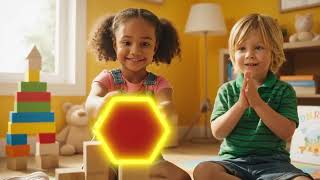 Hexagon Shape Song For Kids Fun Nursery Rhyme & Learn Shapes