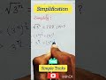 simplification #Shorts #shortsfeed