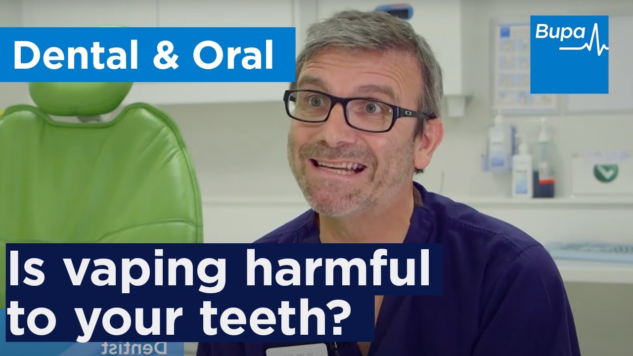 vape and smile Vaping warning as dentist explains how habit could affect your jaw main image 1