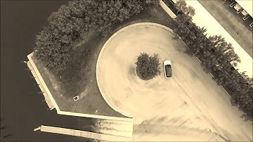 DJI Inspire 1 Drone In Follow Me Mode