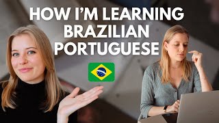 How I’m Learning Brazilian Portuguese | Study With Me Vlog