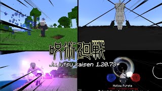 Minecraft Jujutsu kaisen Addon, Curse impact Update,addon jujutsu kaisen 1.20