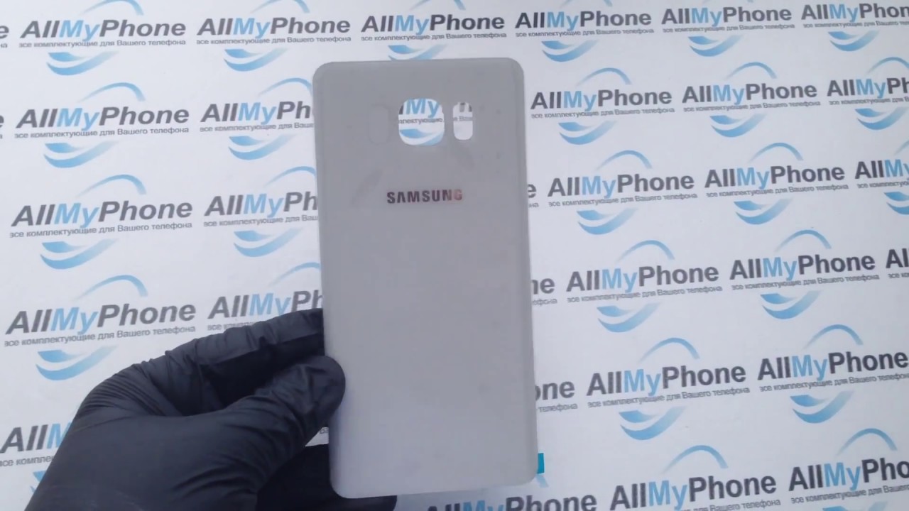 Задняя панель корпуса для мобильного телефона Samsung N920 Note 5 Белая