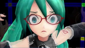 Hatsune miku is evil - NicoNico (MMD/DDR)