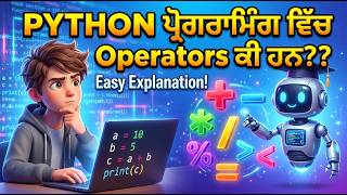 What is Operator in Python?  | PSEB Class 11 Easy 2026