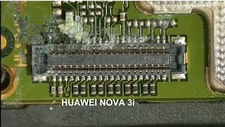 картинка: Huawei NOVA 3i - УТОПЛЕННИК! Нет подсветки. / Nova 3i - Water damage repair. No Backlight.