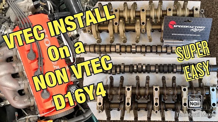 HOW TO INSTALL VTEC ON A NON VTEC CIVIC