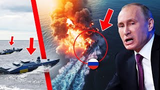 SINKING of the Kremlin! The Russian Black Sea Fleet is Underwater!