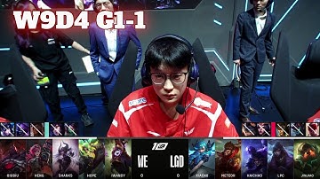 WE vs LGD - Game 1 | Week 9 Day 4 LPL Spring 2023 | Team WE vs LGD Gaming G1