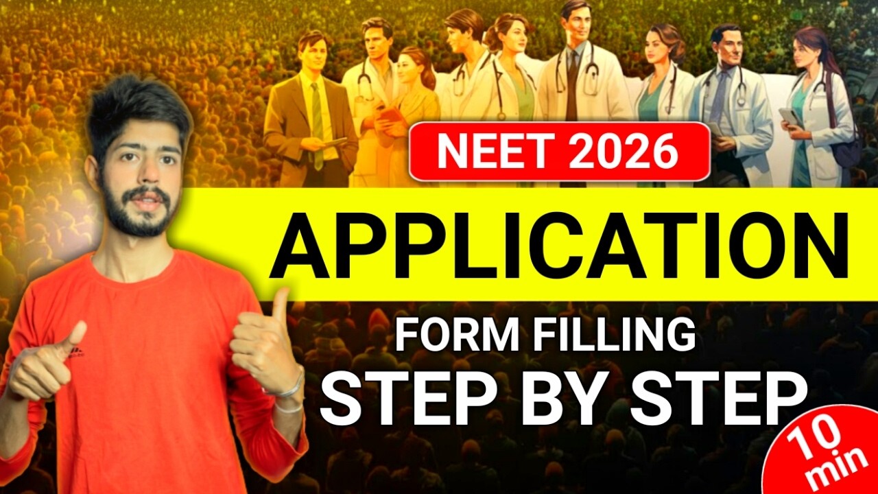 NEET 2026 Registration Step by Step | NEET 2026 Application Form ...
