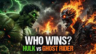 HULK vs GHOST RIDER 🔥💀 | The Ultimate Marvel Battle! ⛓️💚 | Part 1 | Who Is TRULY Unstoppable? 🏆