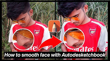 Face Smooth 🔥Editing Secret 🤫|| Skin Smoothing Tutorial in Autodesk Sketchbook || AC EDITION