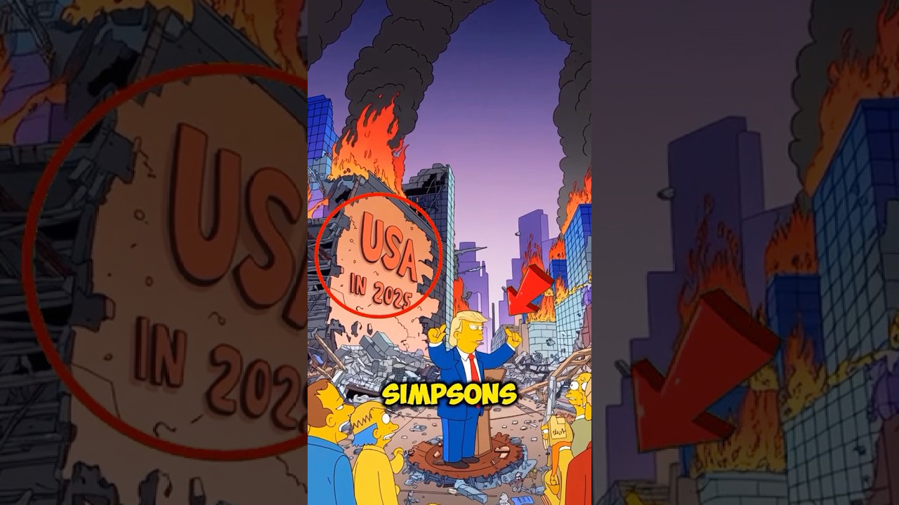 The Simspons predicted 2025!🤯 #shorts