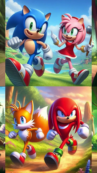 Chased by Metal Sonic, Metal Amy | Tails and Knuckles #sonic #sonicthehedgehog #sonic3