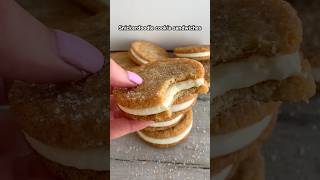 The Best Snickerdoodle Cookie Sandwiches Ever