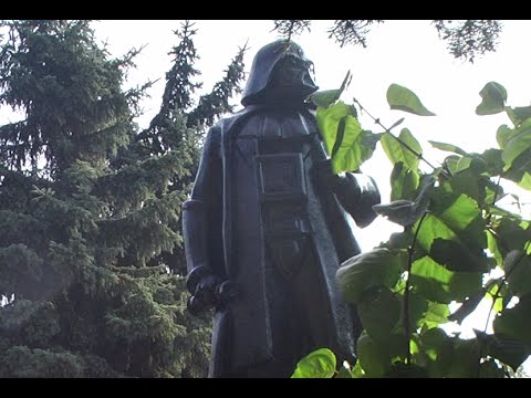 Lenin statue turned into Star Wars' Darth Vader to radiate free Wi-Fi