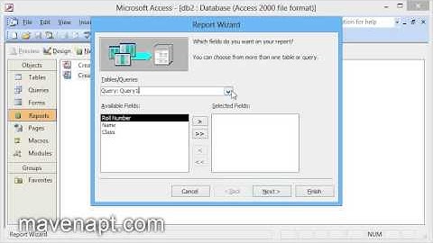 12. Ms Access 2003 Tutorials in Urdu - Make Reports Urdu Tutorials