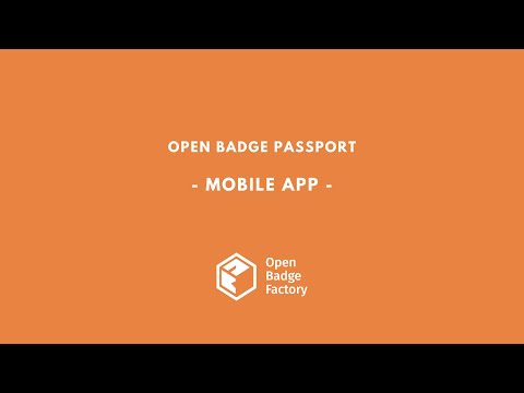 Discover the Open Badge Passport Mobile App !