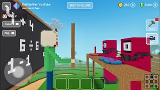 Block Craft 3D: Building Simulator Games For Free Gameplay#2102 (iOS & Android)| Baldi Squid🦑Class screenshot 5