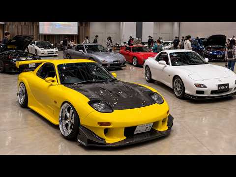 Some of Japan’s Cleanest RX-7s… All in One Room!