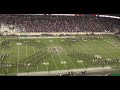 Fightin' Texas Aggie Band - 4-Way Cross for Western Carolina Game at Kyle Field on November 14, 2015