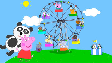 Peppa Pig 🎪 Lunapark 🎡 Programının en iyi bölümleri | En iyi bölümler