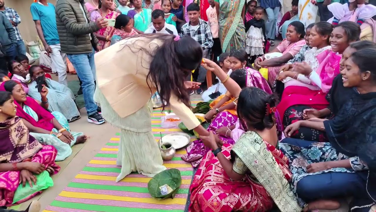 Bada mehmani 🤌🏻🧿☺️Oraon culture #minivlog #lifeisbutadream #love 🤌🏻