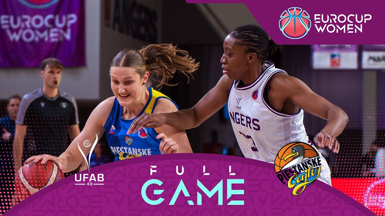 Regular Season | UFAB49 v Piestanske Cajky | Full Basketball Game | EuroCup Women 2025-26