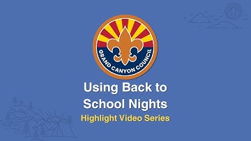 GCC Recruitment Highlight Video - Using Back to School Nights