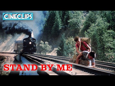 Outrunning A Train! | Stand By Me | CineClips