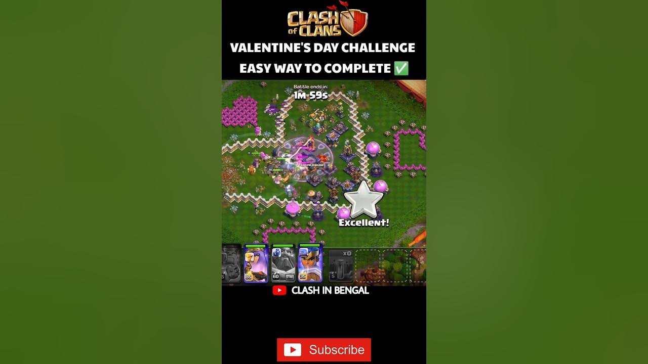 easy way to complete valentine's day challenge 💝full video pinned