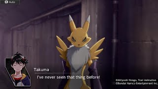 DIGIMON SURVIVE - First encounter with RENAMON!