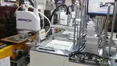STEP ADTECH SCARA Laptop Assembly Line