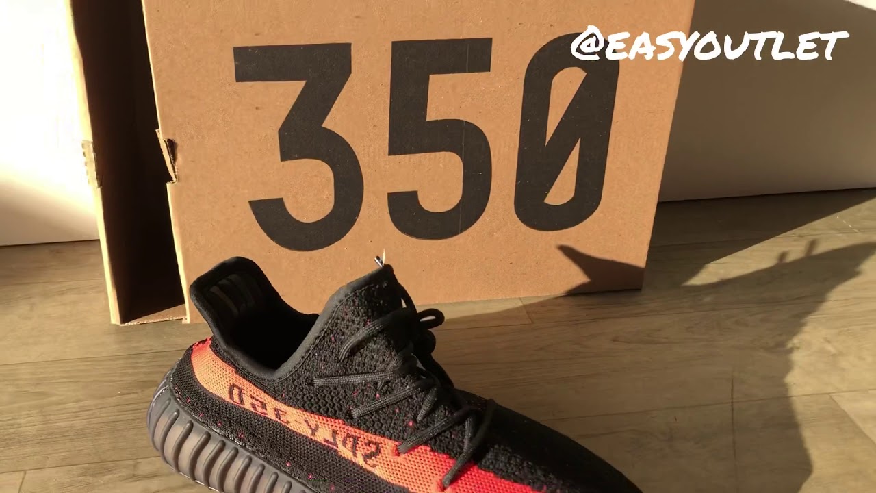 Cheap Brand New Adidas Yeezy Boost 350 V2 Bred 2020 Size 5 In Hand