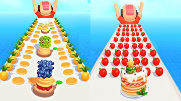 MAX LEVEL Pancakes Run🥞🍎🍀💥: All Levels Gameplay Walkthrough Android ,iOS NEW UPDATE #gameplays