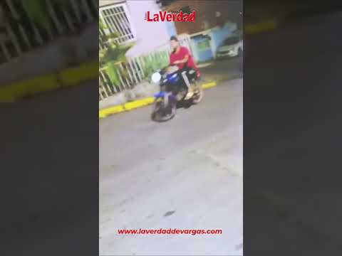 Caos por motopiruetistas guaireños Caos por motopiruetistas guaireños