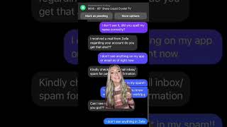SCAMMED ON FACEBOOK (PART 2) #zellescam #scam #scammer