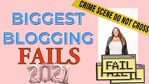 TOP 7 BLOGGING MISTAKES TO AVOID IN 2021 | BLOGGING 101 | START A BLOG | BLOGGING FOR BEGINNERS