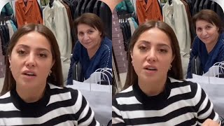 Ayan Babakişiyeva Ilk Dəfə Xalası Ilə Video Paylaşdı.qoyun Xalamdan Icaze Alım